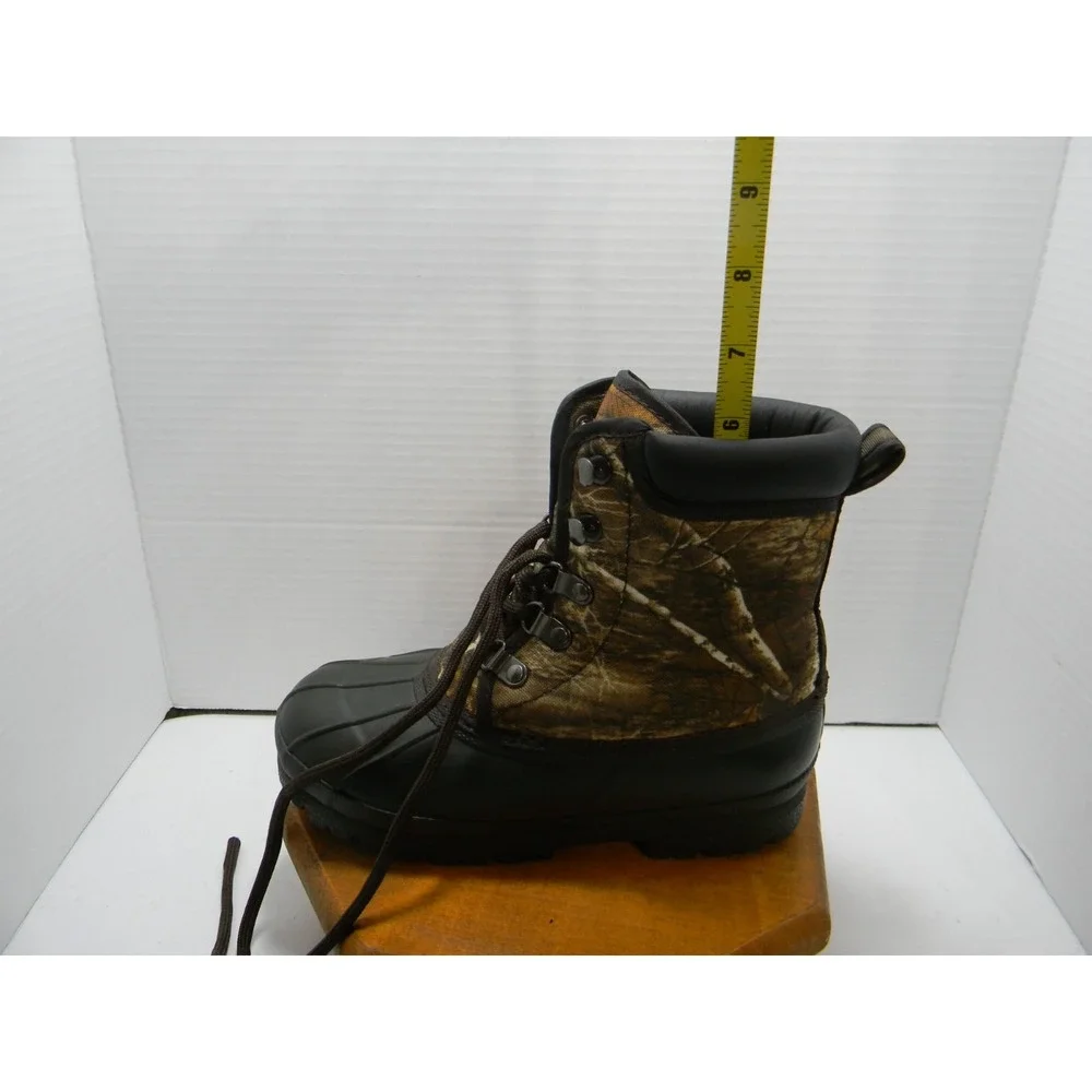 Magellan Outdoors Youth 2 Camo Hunting Winter Duck Boots Lace Up Waterproof